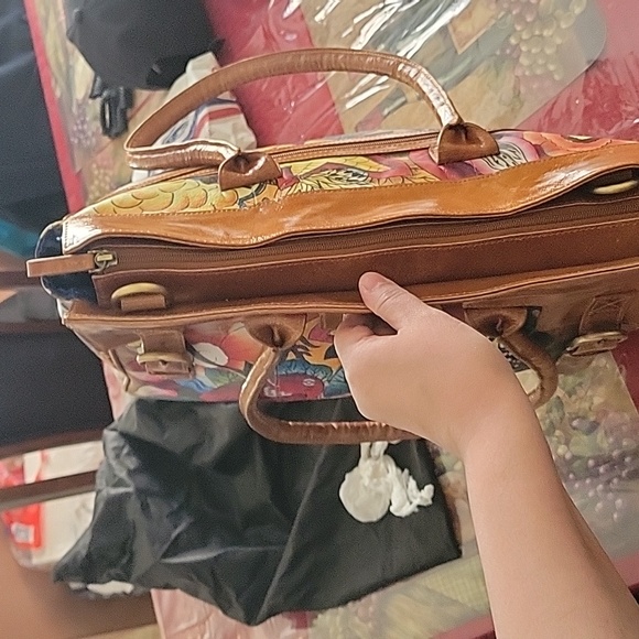 VINTAGE SHARIF 💥HOST PICK💥 (ORIGINAL BY SHARIF) XL WOMEN'S TRAVEL SATCHEL BAG - Picture 11 of 15